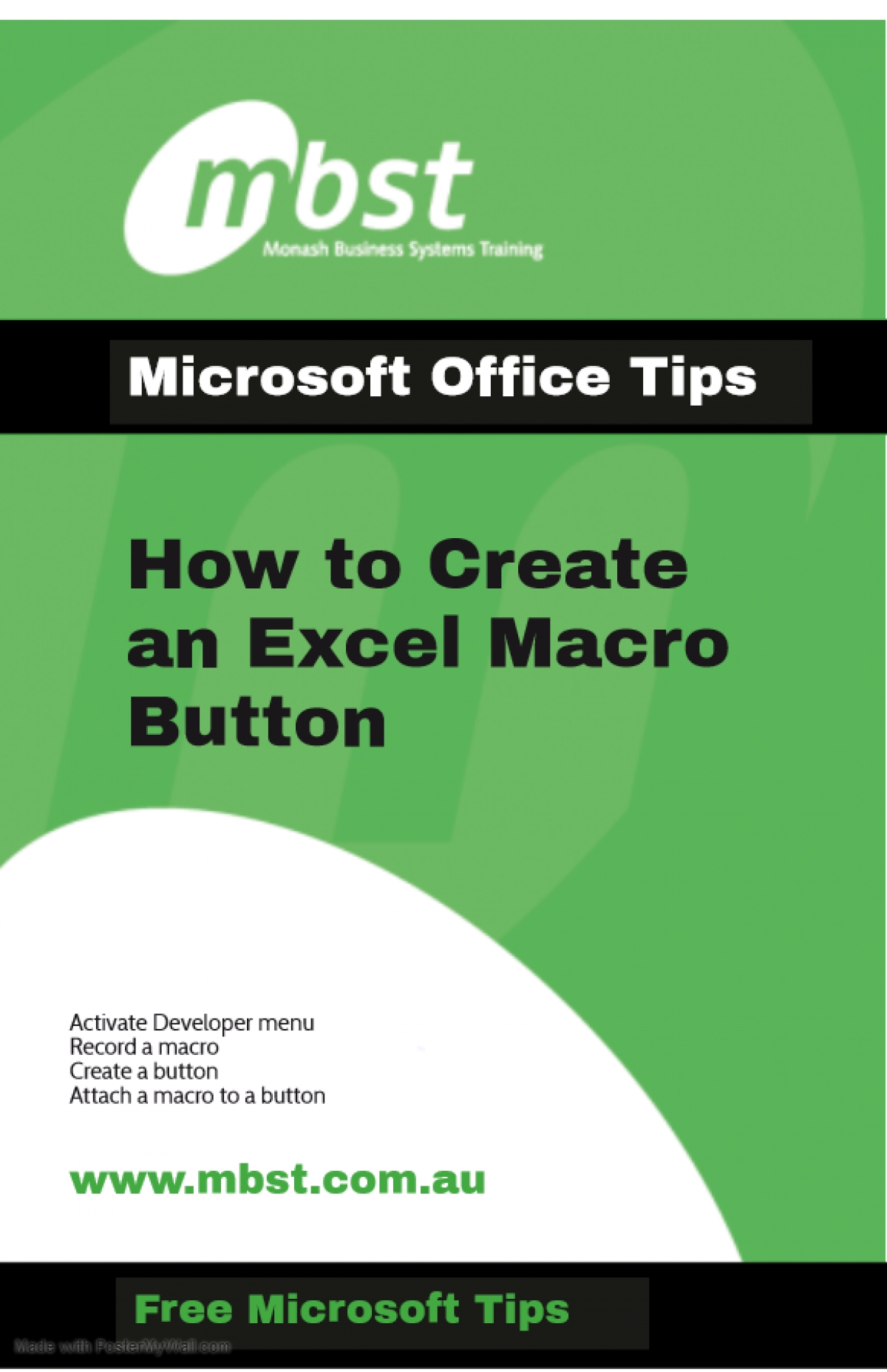 How to Create an Excel Macro Button